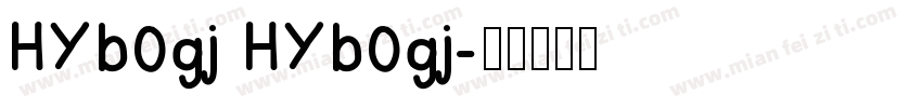 HYb0gj HYb0gj字体转换